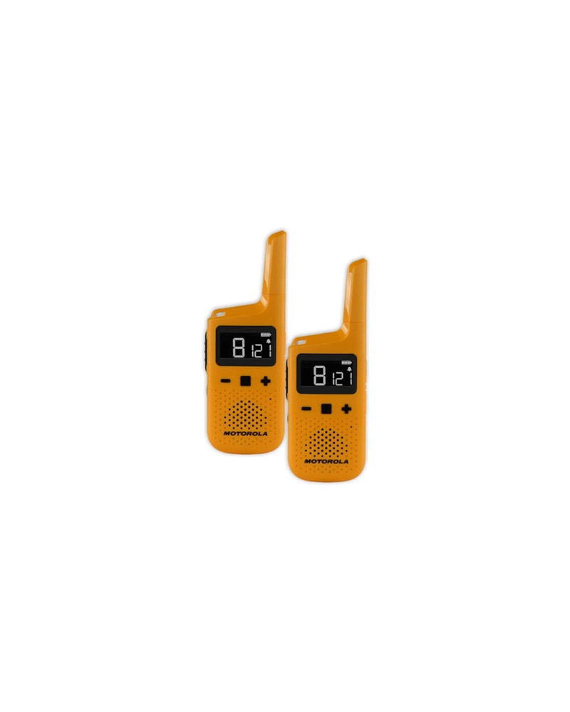 MOTOROLA T72 Walkie Talkie 8Km 16CH IP54 Pack Duo