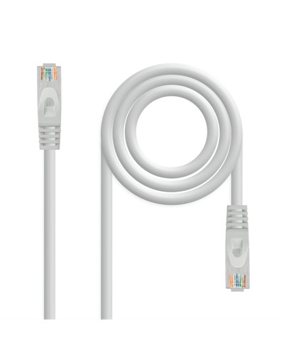 Nanocable Latiguillo Cat. 6A LSZH/UTP 1,5 M Gris