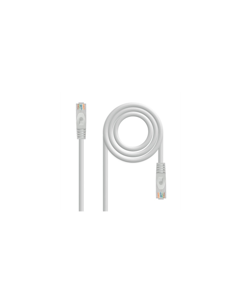Nanocable Latiguillo Cat. 6A LSZH/UTP 1,5 M Gris