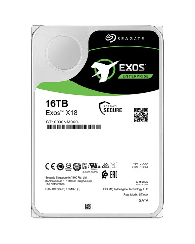 Seagate Exos X18  ST16000NM000J 16TB 3.5"