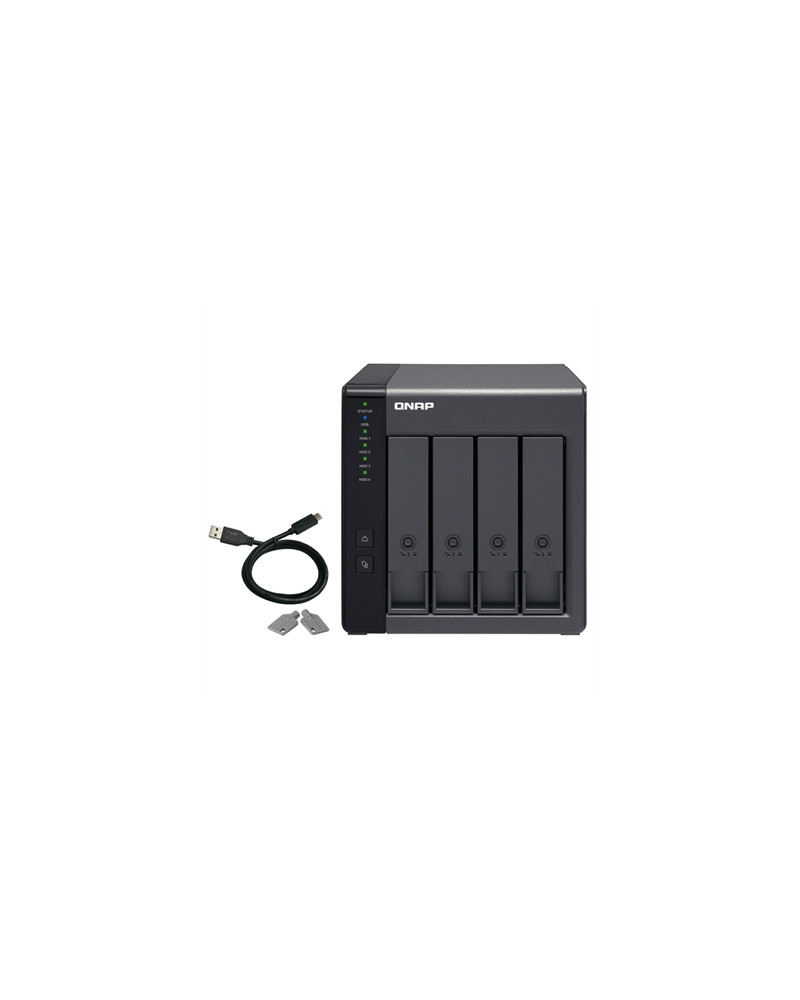 QNAP TR-004 Raid Expansion 4XHDD-Bay 1xUSB-C 3.2