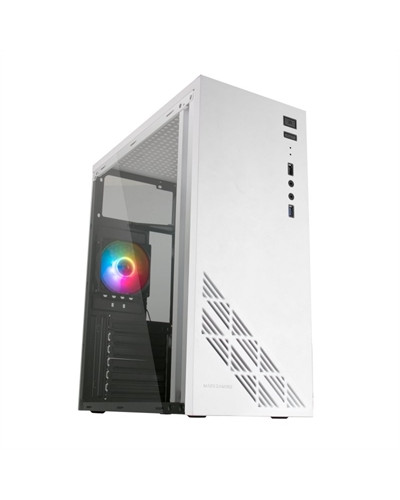 MARS GAMING Semitorre MC100W 1X Frgb White
