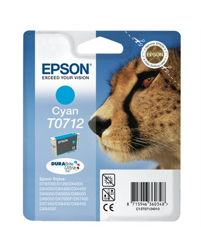 Epson Cartucho T0712 Cyan