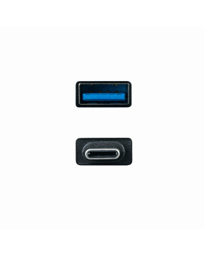 Nanocable Adaptador USB-C/M a USB3,1/H Aluminio