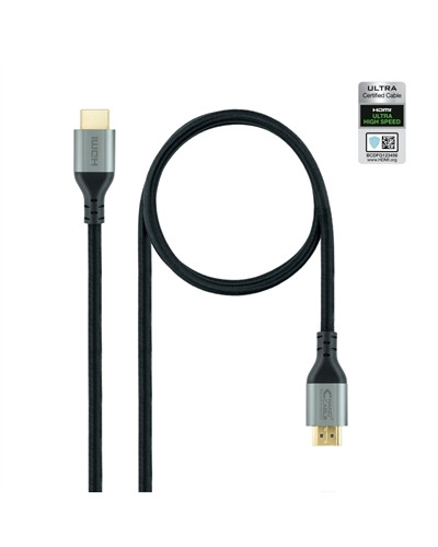 Nanocable Cable HDMI 2.1 CERTIFICADO ULTRA HS 1 M