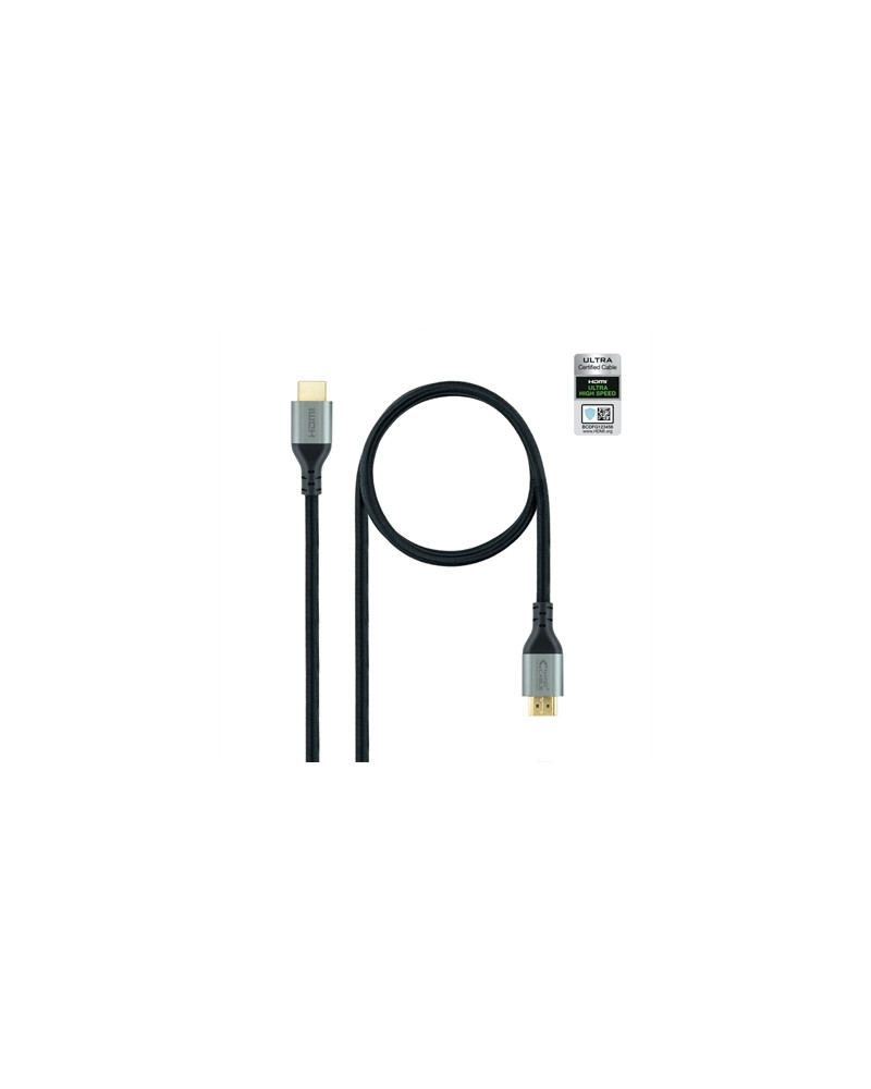 Nanocable Cable HDMI 2.1 CERTIFICADO ULTRA HS 1 M