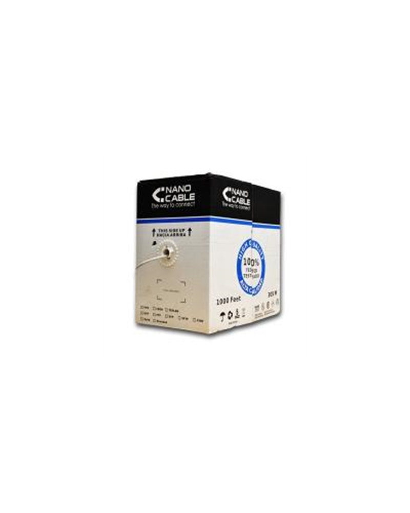 Nanocable Bobina Cable RJ45 CAT6 FTP 305 M Cobre
