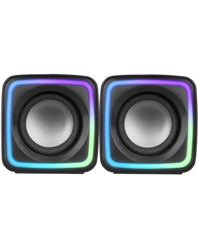 MARS GAMING Altavoces MSCUBE Premium 8W BLACK
