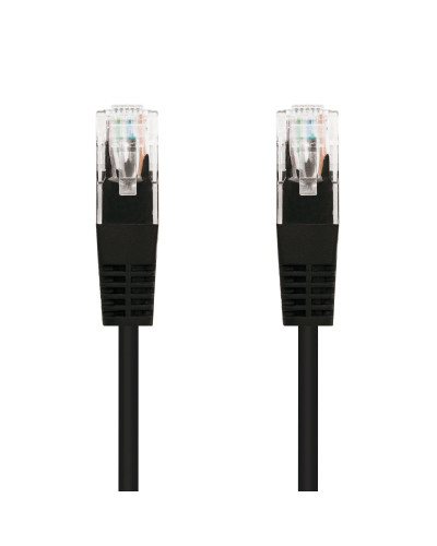 Nanocable Latiguillo Cat.6 UTP 25cm Negro