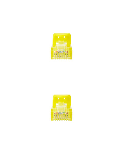 Nanocable Latiguillo LSZH Cat.6A SFTP 25cm Amarill