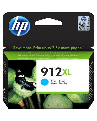 HP Cartucho 912XL Cyan