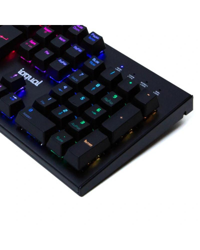 iggual Teclado gaming mecánico OBSIDIAN RGB negro