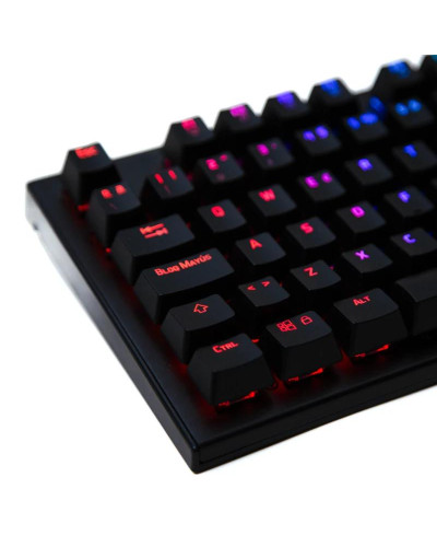 iggual Teclado gaming mecánico OBSIDIAN RGB negro