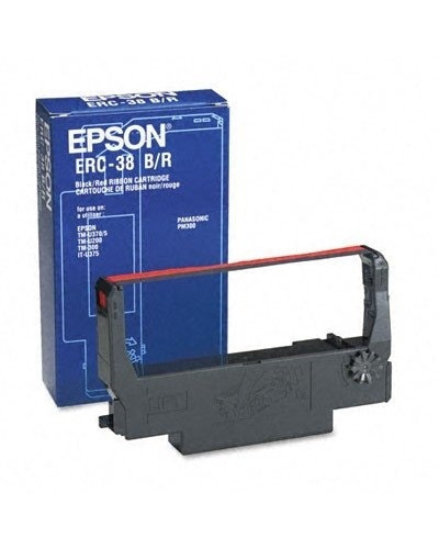 Epson Cinta ERC-38BR Negro/Rojo TMU200/U300