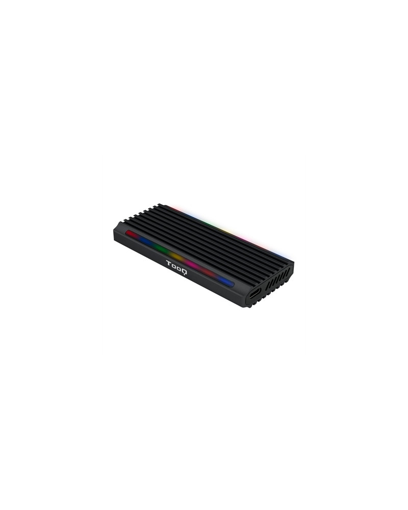 Tooq Caja Externa SSD M.2 NGFF/NVMe USB-C Negro