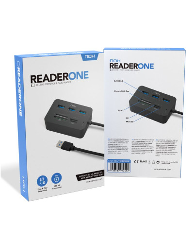 NOX Lector de tarjetas USB