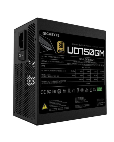 Gigabyte Fuente Alimentación GP-UD750GM 80P