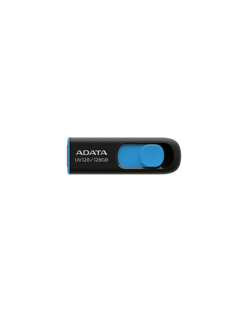 ADATA Lapiz Usb UV128 128GB USB 3.2 Negro/Azul
