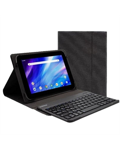 NILOX Funda tablet 9.7 a 10.5 teclado bt negro