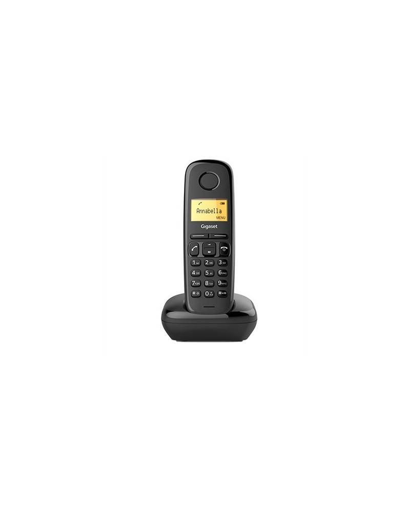 Gigaset A170 Inalámbrico DECT Duo Negro