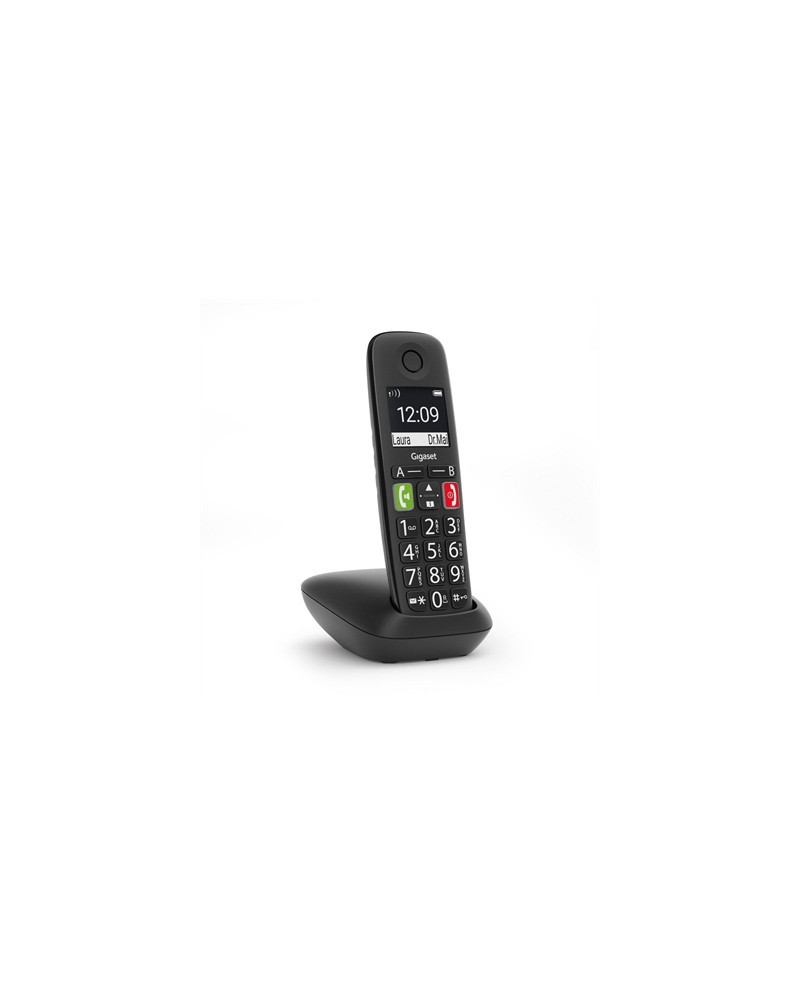 Gigaset E290 Inalámbrico DECT Duo Negro
