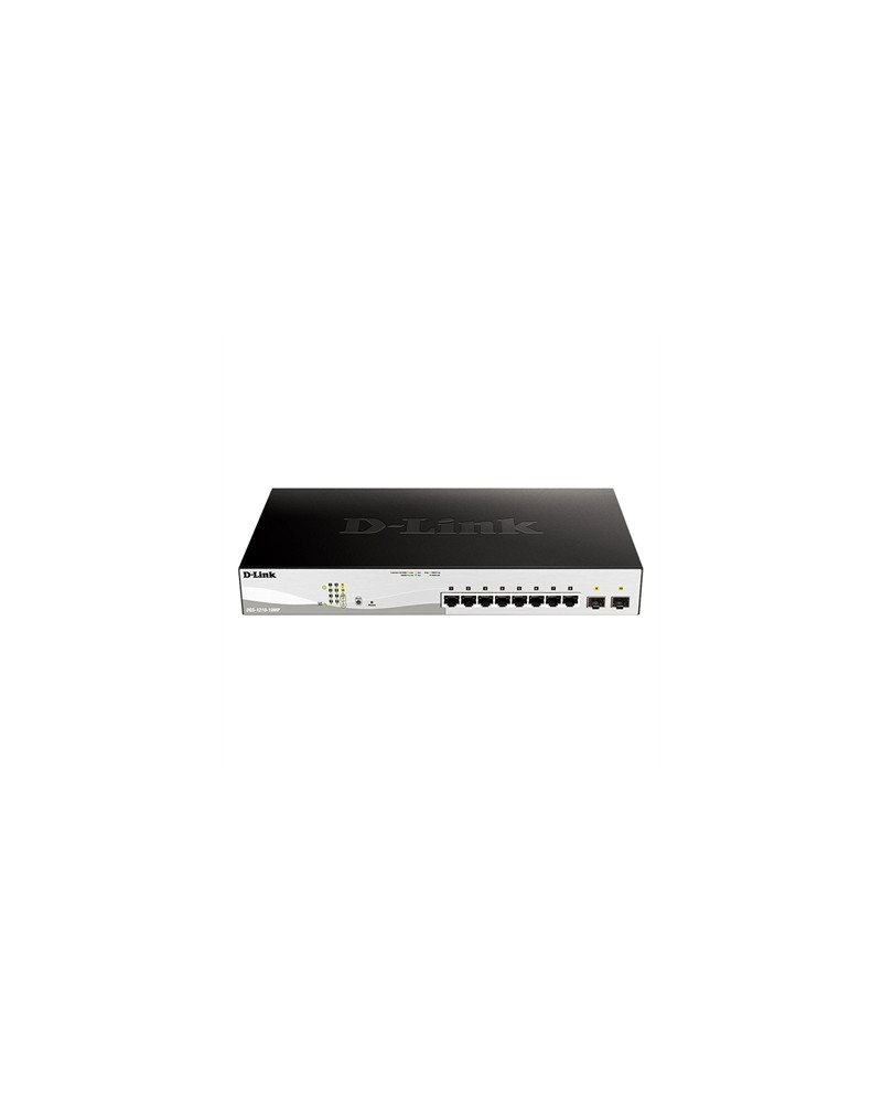 D-Link DGS-1210-10MP/E Switch 10Gb PoE+ 2xSFP 130W