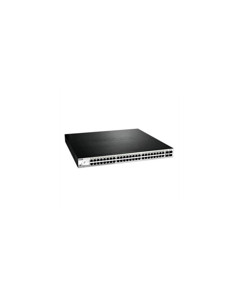 D-Link DGS-1210-52MP/E Switch 48xGb PoE 4xSFP Comb