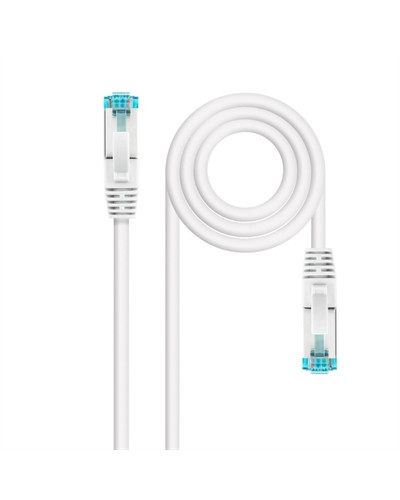 Nanocable Latiguillo Cat. 7 LSZH/SFTP 1M Blanco