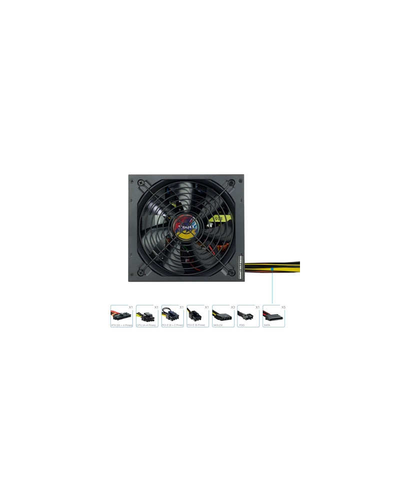 Tooq Fuente Alimentación TQAPOLO-650SP 650W
