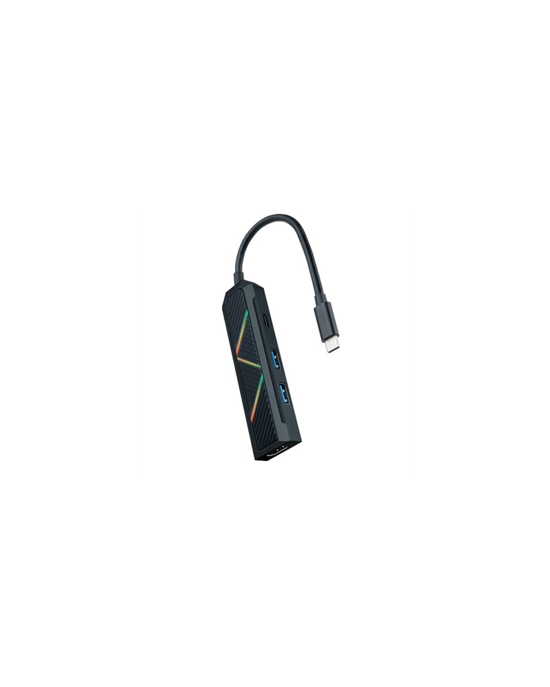 Nanocable Hub USB-C 4 en 1 USB-A+USB-C+HDMI
