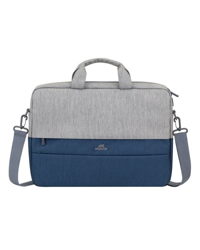 RIVACASE 7532 Grey/blue Prater Maletín 15,6" gris-