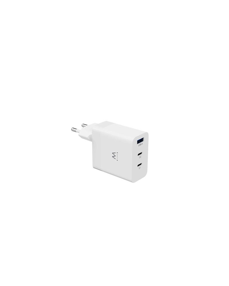 EWENT Cargador carga rapido 65w usb-c y usb-a