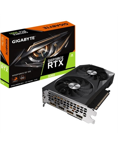 Gigabyte VGA NVIDIA RTX 3060 WF OC 12G DDR6