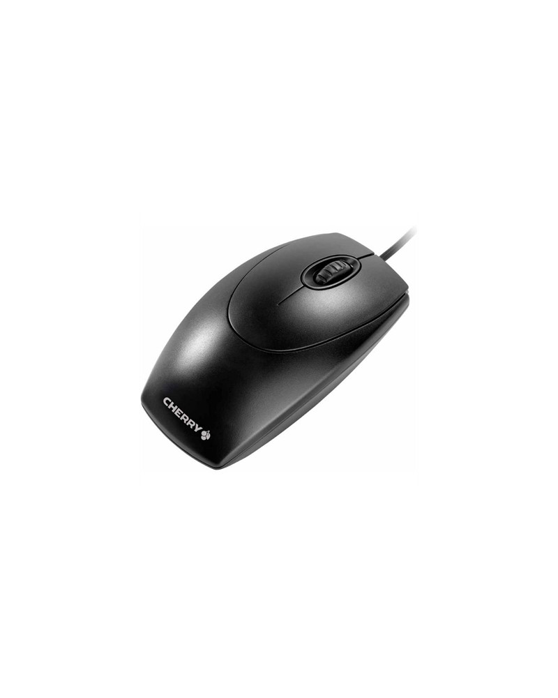 Cherry Ratón óptico Negro PS/2-USB