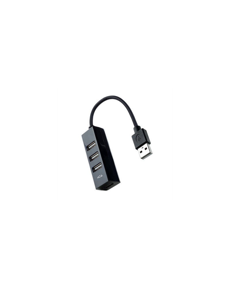 Nanocable Hub USB 2.0 con 4 Puertos de USB 2.0