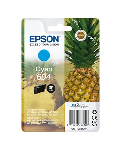 Epson Cartucho 604 Cyan