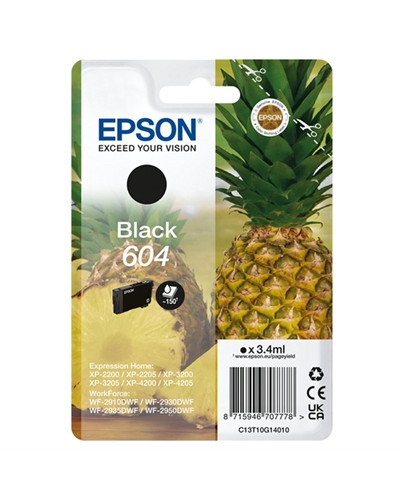 Epson Cartucho 604 Negro