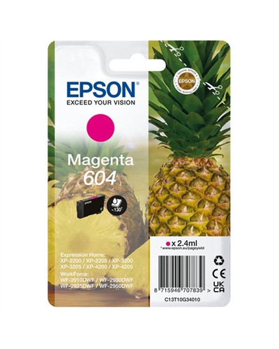 Epson Cartucho 604 Magenta