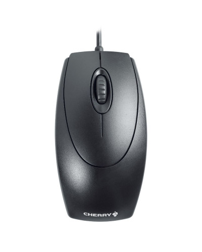 Cherry Ratón óptico Negro PS/2-USB