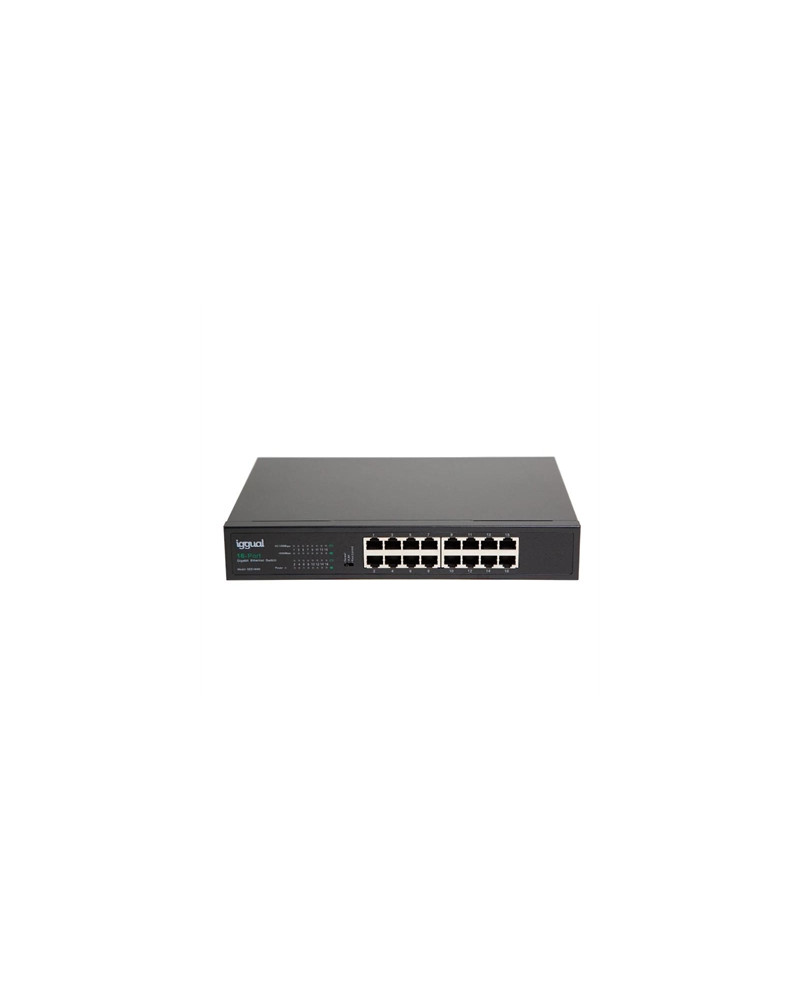 iggual Switch Gigabit 16 puertos 1000Mbps GES16000