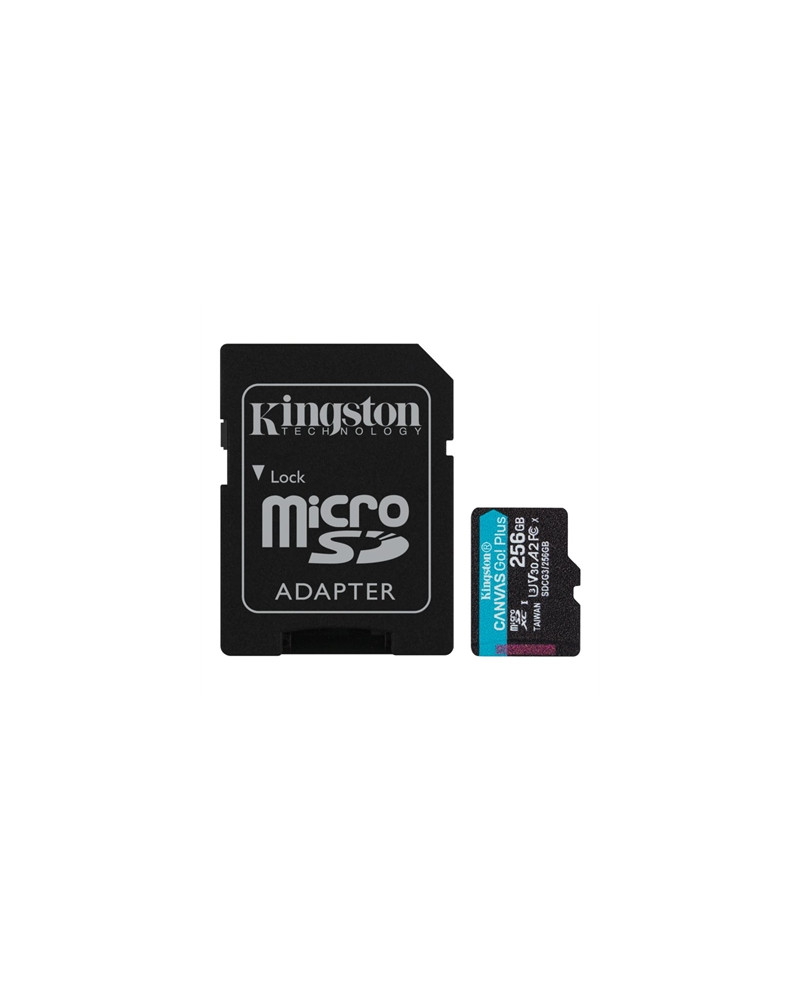 Kingston SDCG3/256GB microSD A2 clase 10 256GB c/a
