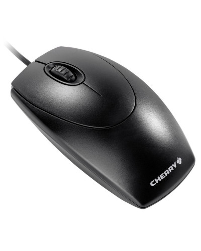 Cherry Ratón óptico Negro PS/2-USB