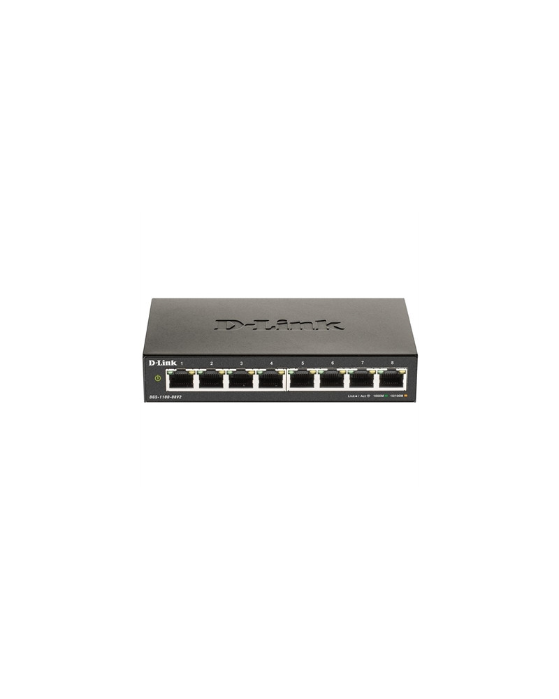 D-Link DGS-1100-08V2/E Smart Switch 8xGbE L2