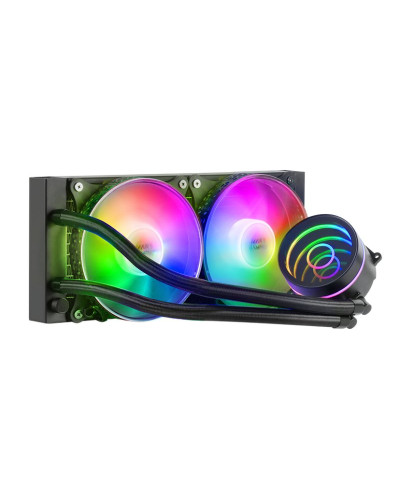 MARS GAMING Refrigeracion  ML-ONE240 2X12CM Black