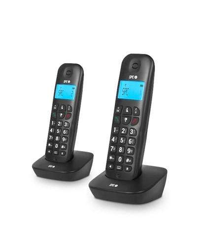 SPC 7302N Telefono DECT AIR PRO DUO Negro