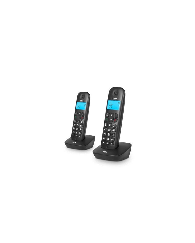 SPC 7302N Telefono DECT AIR PRO DUO Negro
