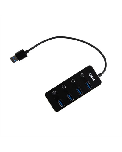 iggual Hub tipo A x 4 puertos USB 3.1 4BUTTONS