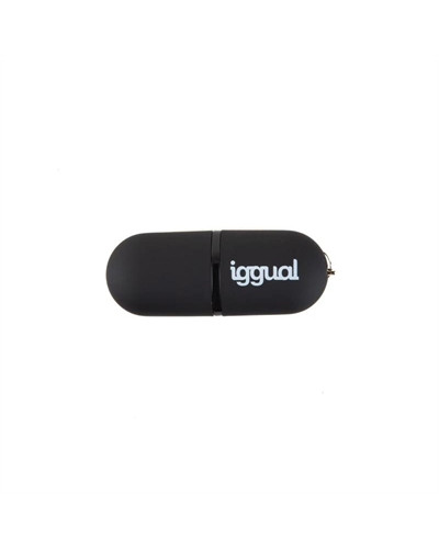 iggual Lápiz USB 2.0 16GB PEN16 negro