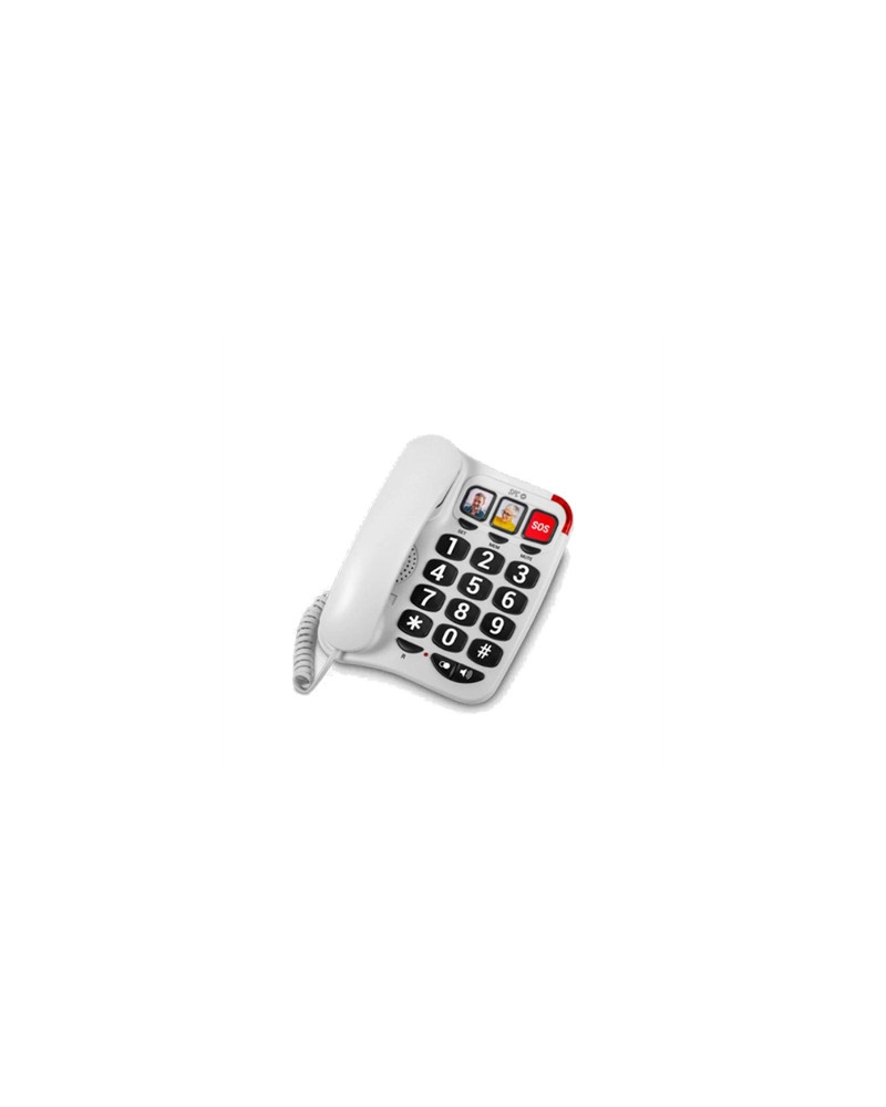 SPC 3295B Telefono CONFORT NUMBERS 2 Blanco