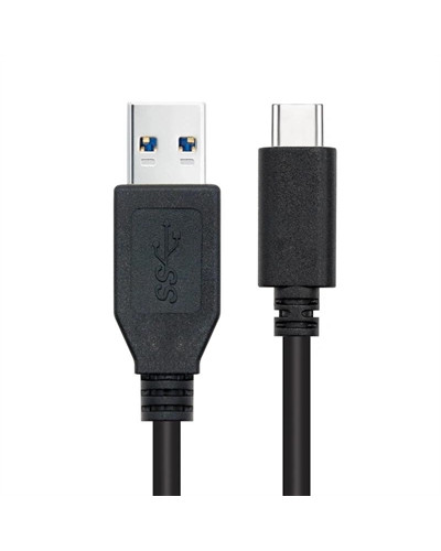 Nanocable Cable USB 3.1 Gen2 USB-C/M-A/M 2M